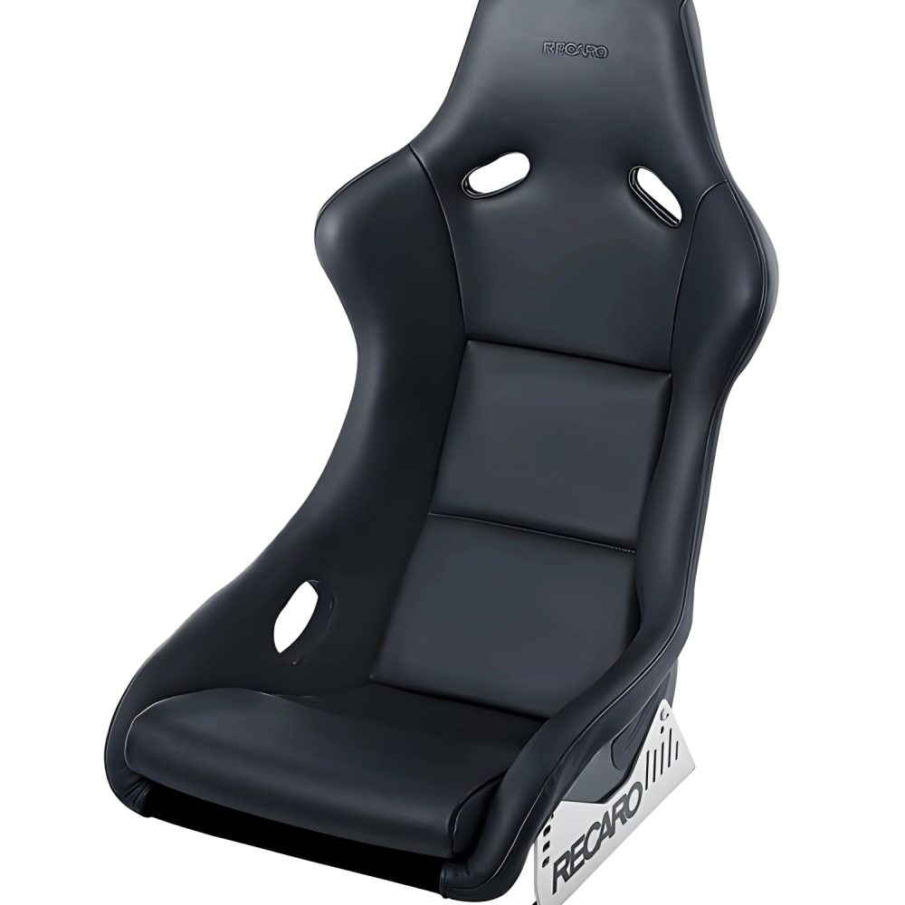 Recaro Pole Position N.G. Seat - Black Leather/Black Leather