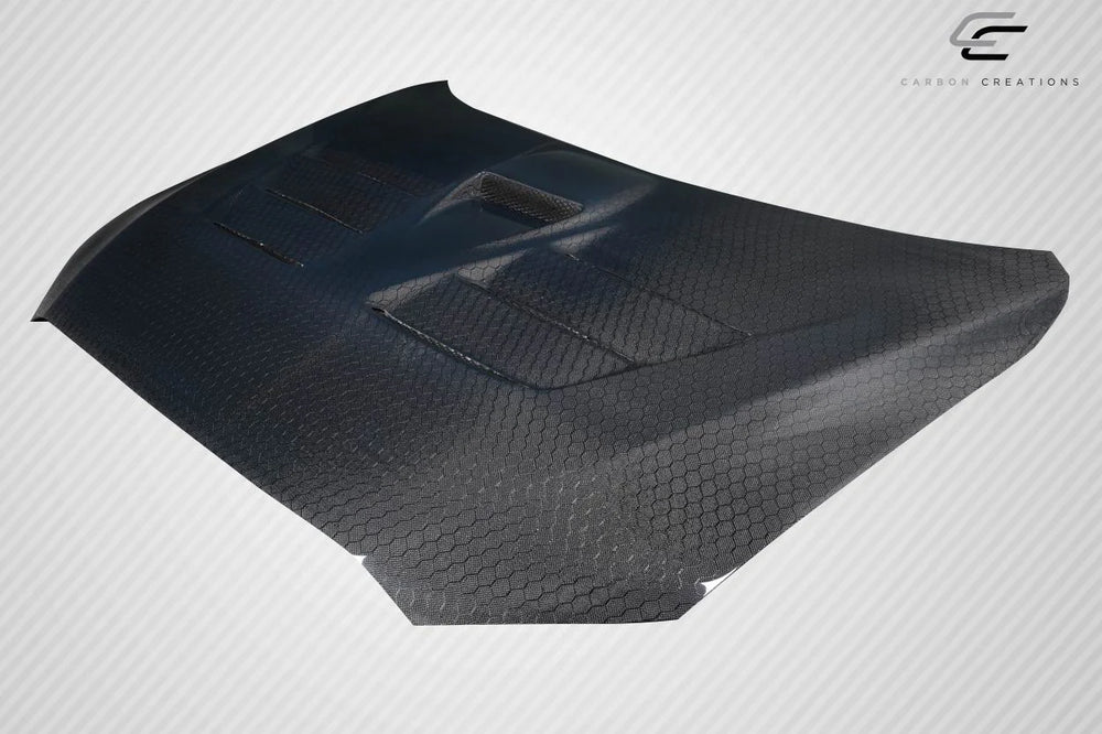 2008-2017 Mitsubishi Lancer / Lancer Evolution 10 Lancer Carbon Creations Geo6ix Dritech GT Concept Hood - 1 Piece