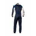 OMP TECNICA EVO SUIT BLACK/WHITE SIZE 60 FIA 8856-2018 + SFI