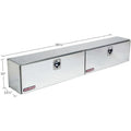 961/4 X 131/4 X 16IN ALUMINUM HISIDE BOX TOOL 11.8 CU FT CLEAR FINISH