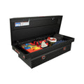 SADDLE BOX ALUMINUM FULL EXTRA WIDE TEXTURED MATTE BLACK 15.5 CU FT