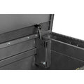 SADDLE BOX ALUMINUM FULL EXTRA WIDE TEXTURED MATTE BLACK 15.5 CU FT