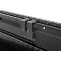 SADDLE BOX ALUMINUM FULL EXTRA WIDE TEXTURED MATTE BLACK 15.5 CU FT