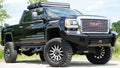 15C SIERRA 2500/3500HD FRONT RANCH BUMPER W/ NO GUARD W/ TOW HOOKS