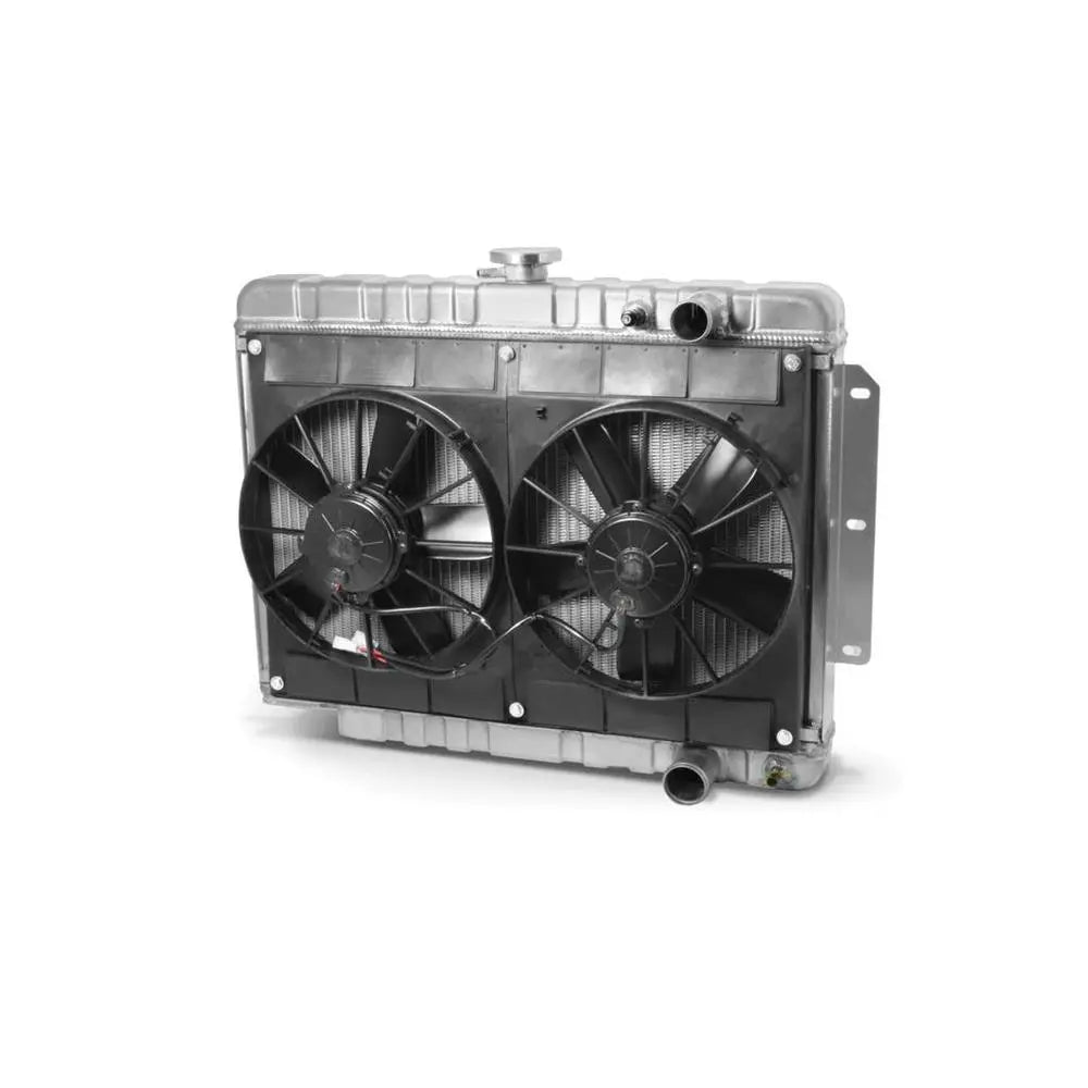 Radiator w/Fans Impala LS 59-64 Man Trans Raw