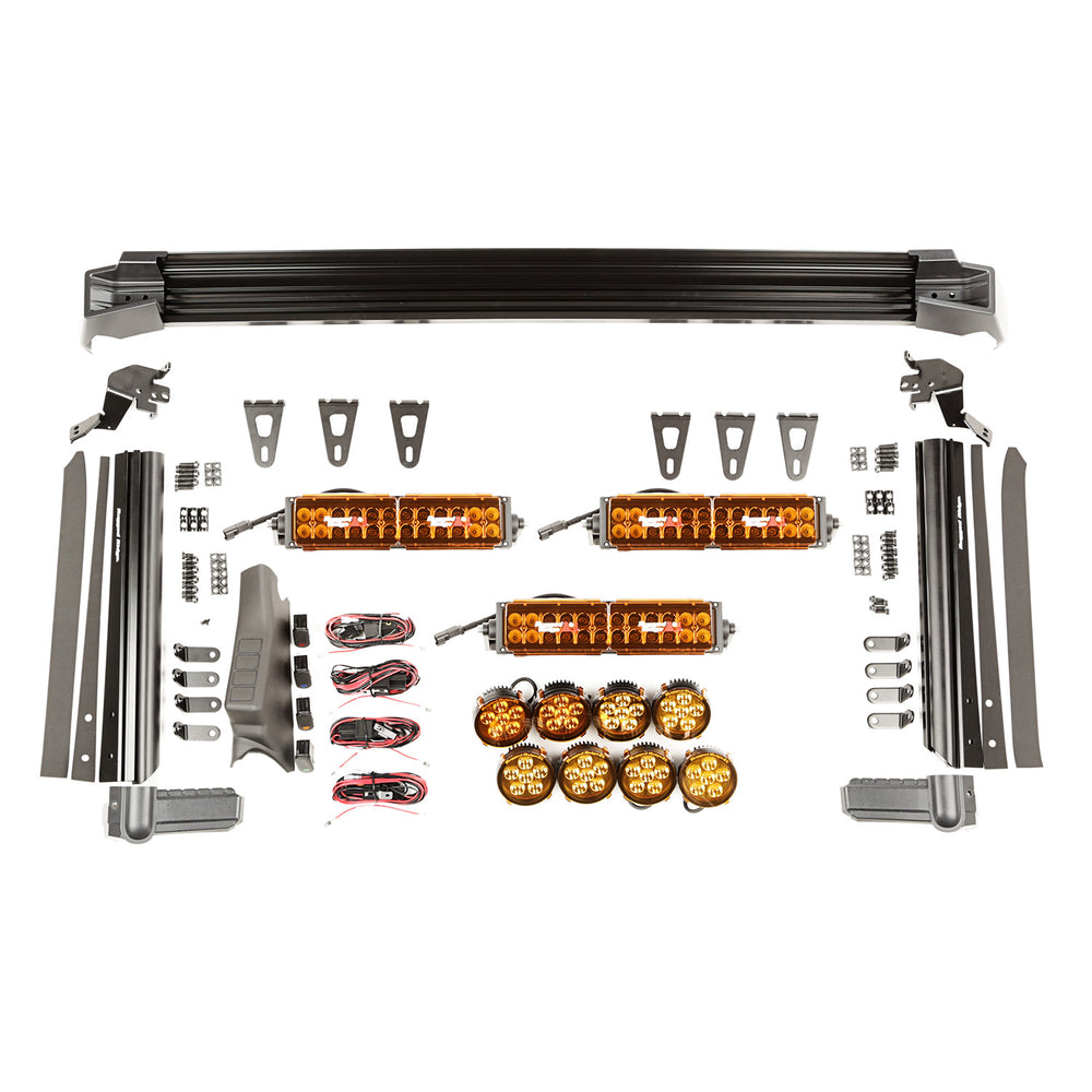 ~(33.9 lbs. 49X47X7)~ Elite Fast Track Kit 3 Bars 8 Rounds 07-18 Jeep Wrangler JK