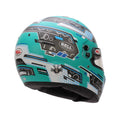 Bell Helmet Rs7 Stamina Anthracite/Aquamarine (Hans) 61+(7 5/8 +) Fia8859-2024/Sa2025