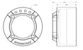 Spidertrax IFS 4130 Chromoly Series 30 Pro Series Unit Bearing Outer Builder Bells (Pair)