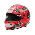 Bell Helmet Rs7 Stamina Anthracite/Red (Hans) 56(7) Fia8859-2024/Sa2025