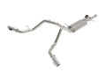 aFe cat-back exhaust close-up