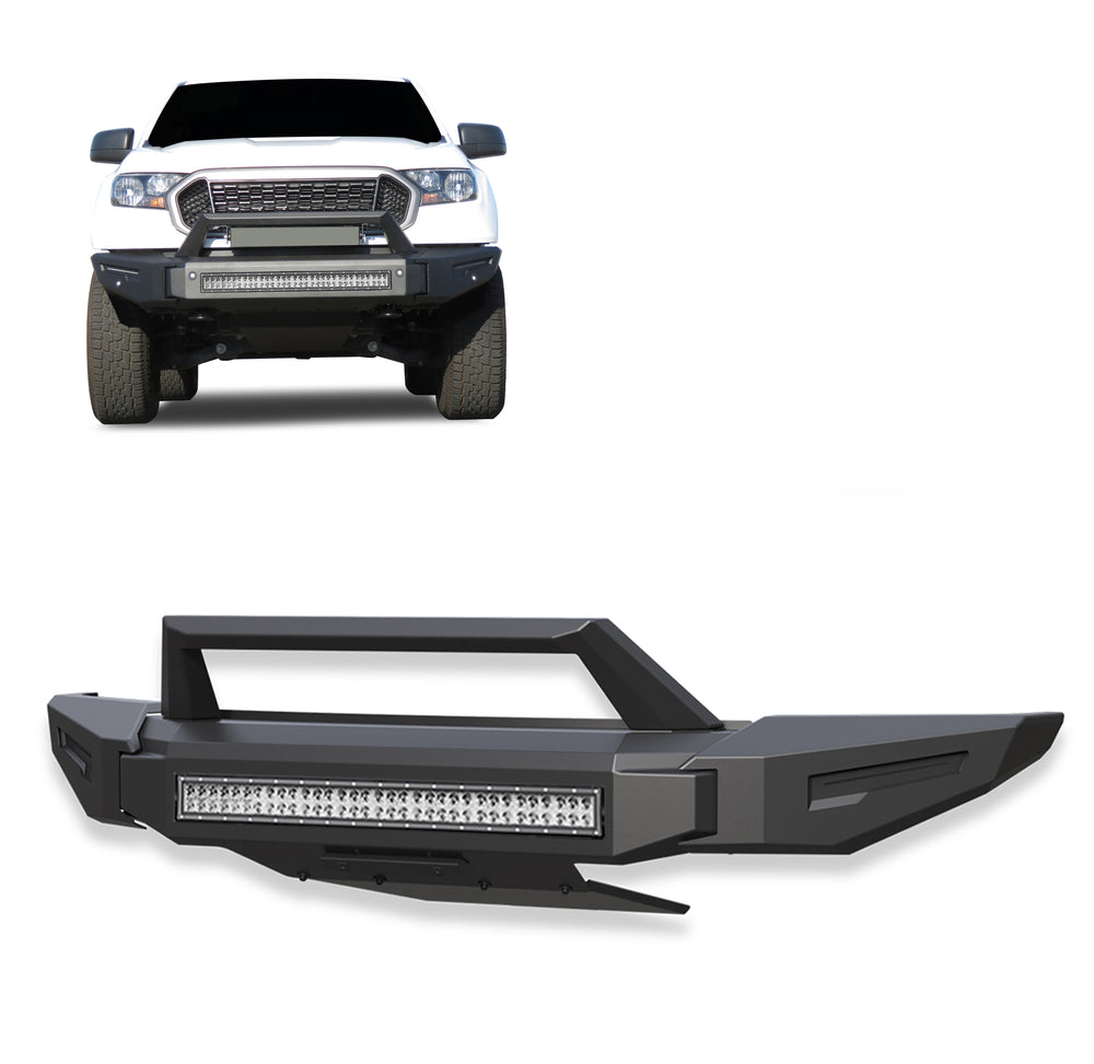 MAT BLK ARMR II HD MODU FRNT BMPR