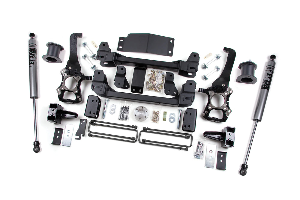 14 FORD F150 4IN SUSP LIFT SYSTEMFRT STRUT SPACER RR BLOCKFOX SHKS