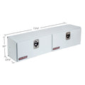 721/4 X 13.5 X 16IN STEEL SUPER HISIDE BOX TOOL 8.9 CU FT WHITE FINISH