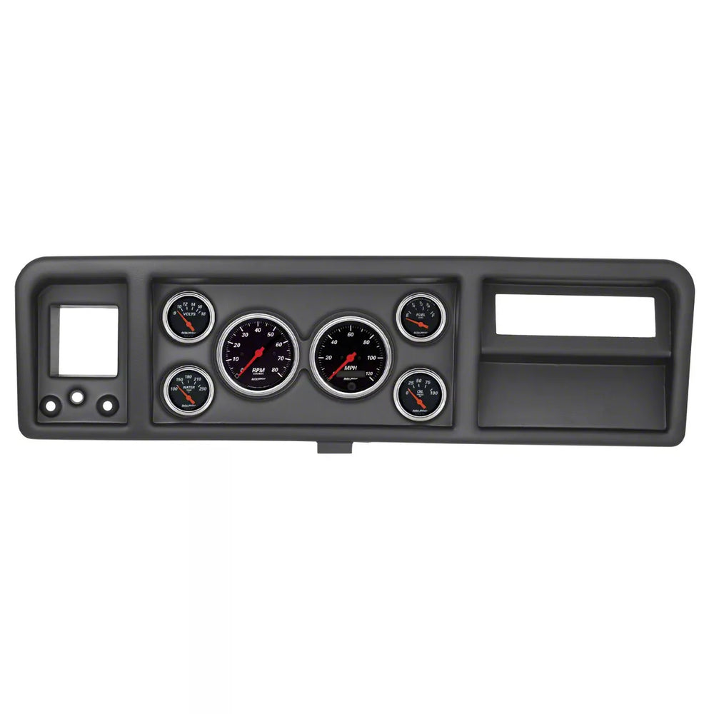 AutoMeter black auto part