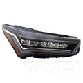 19C AC R.D.X (W/O LOGO) LED BLK HEADLIGHT ASSY RH