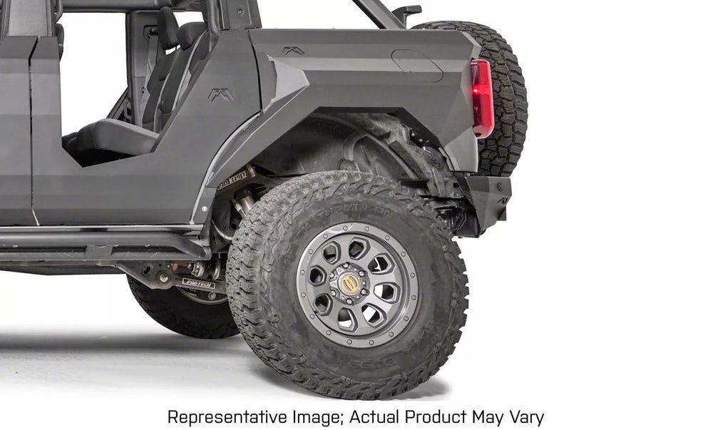 21C BRONCO 4 DOOR REAR FENDERS BARE STEEL