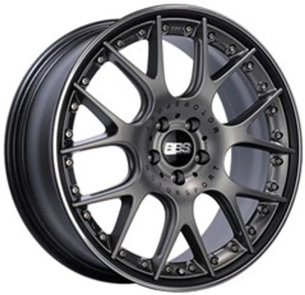 BBS black auto part