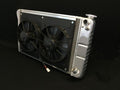 Radiator w/Fans C-10 Trk LS 67-72 Man Trans Raw