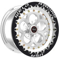 Weld Magnum III 15x10 / 5x4.5 BP / 3.5in. BS Black Wheel - Black Single Beadlock MT