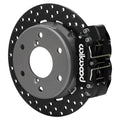 Wilwood black auto part