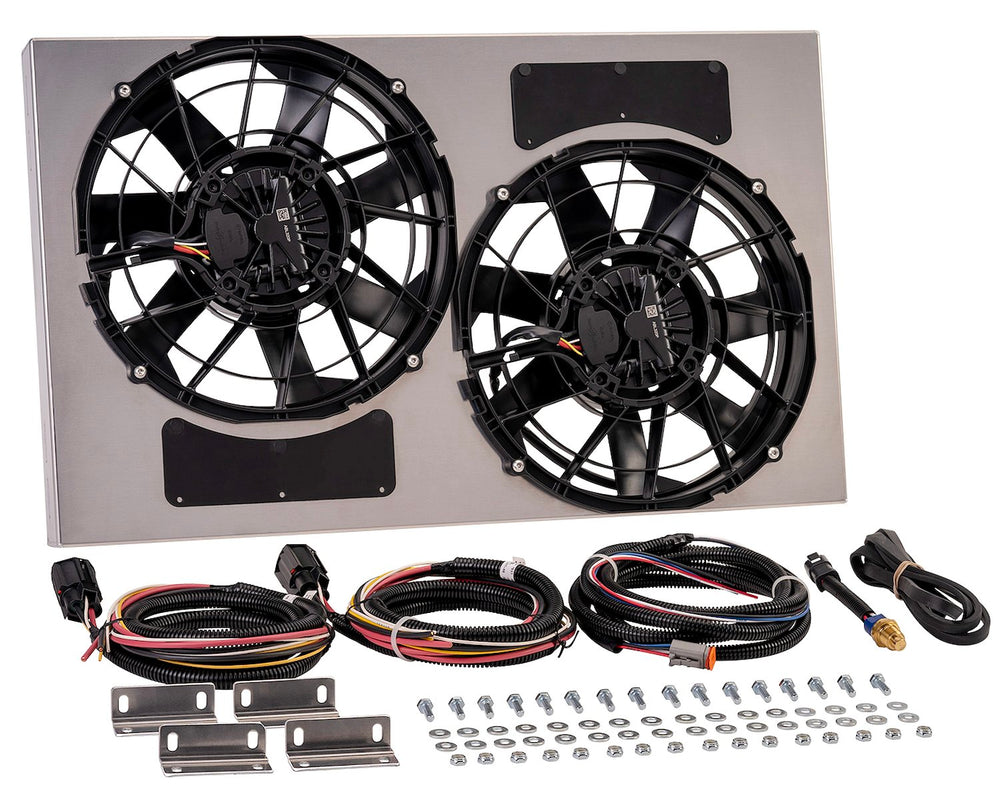 NEW BRUSHLESS PWM DUAL FAN SHROUD A