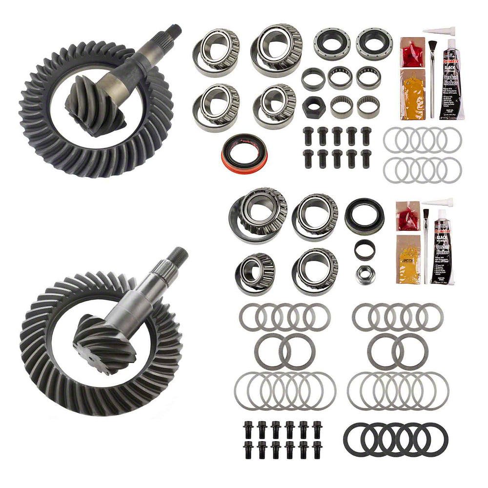 DIFFERENTIAL RING & PINION COMPLETE KIT 3.73IN RATIO 8.25IN FRONT 9.76IN REAR