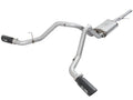 aFe cat-back exhaust detail
