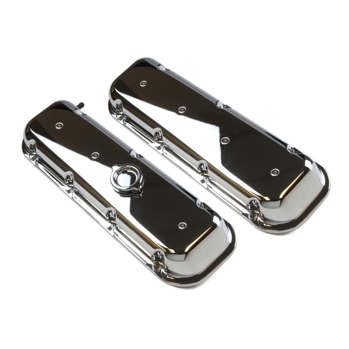 BB CHEVY CAST ALUMINUM VALVE COVERS