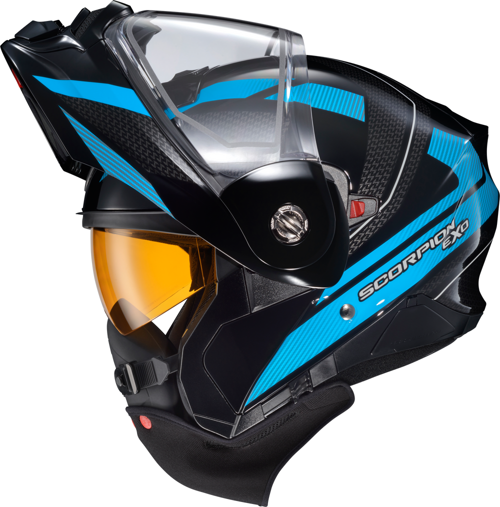 EXO-AT960 COLD WEATHER HELMET HICKS LIGHT BLUE MD (ELECTRIC)