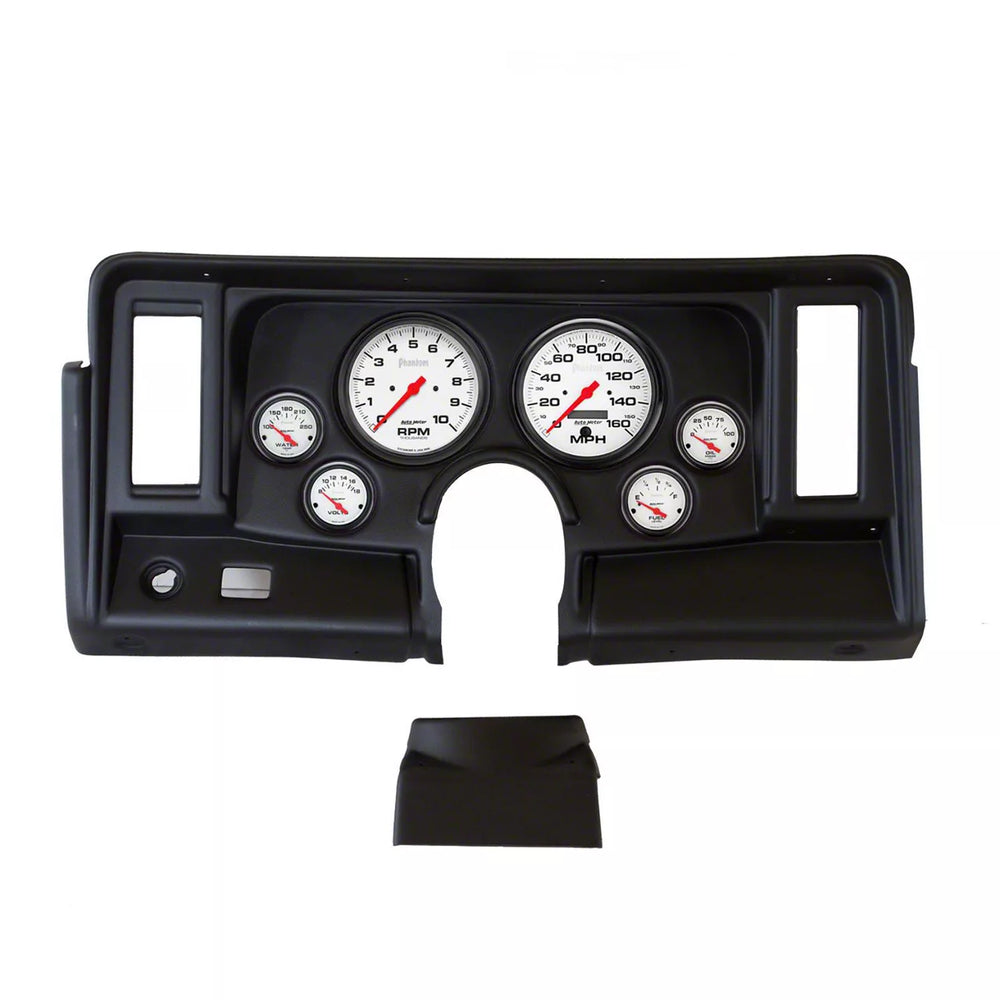 6976 NOVA DIRECT FIT DASH KIT TACH/MPH/FUEL/OIL P/WTMP/VOLT PHANTOM