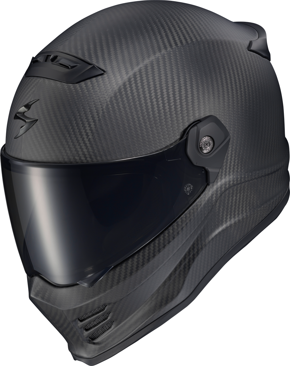 COVERT FX CARBON FULL FACE HELMET MATTE BLACK 2X