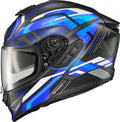 EXO-ST1400 EVO CARBON HELMET HEX MATTE BLUE SM