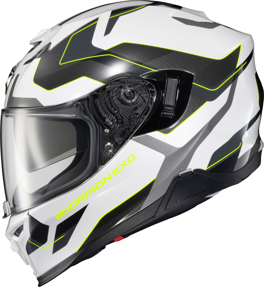 EXO-T520 FULL FACE HELMET ZUSE WHITE/HI-VIZ 2X