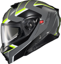EXO-GT930 TRANSFORMER HELMET MORPH GREY/HI-VIZ 3X