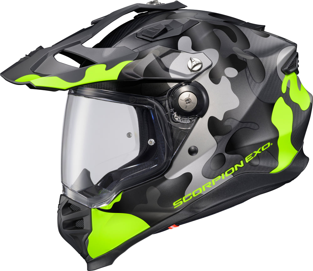 XT9000 CARBON FULL FACE HELMET GILLEY HI-VIS/GREY 2X