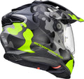 XT9000 CARBON FULL FACE HELMET GILLEY HI-VIS/GREY SM