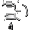 CORSA Performance cat-back exhaust detail