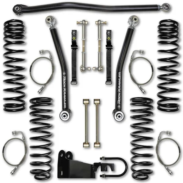0718 WRANGLER JK 2DR 2.5 FLEX SYSTEM SUSPENSION LIFT KIT
