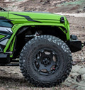 ~(35 lbs. 72X16X11)~ 18-Current - JL-JLU-JT Helix Front Bumper Non Winch - Kit - Semi Gloss Black Powder Coat Aluminum Semi Gloss Black PC