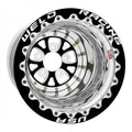 Weld V-Series 15x8 / 5x4.75 BP / 3in. BS Black Wheel - Single Beadlock