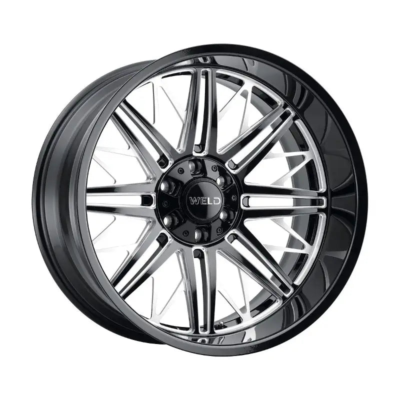 Weld V-Series 15x8 / 5x4.75 BP / 3in. BS Black Wheel - Single Beadlock