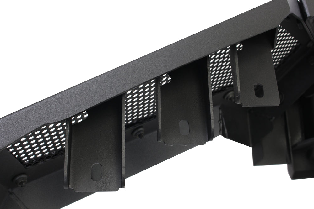 1922 SIERRA 1500/22C SILVERADO 1500 ELEMENT FRONT BUMPER W/LIGHT BAR MNT TEXTD BLACK
