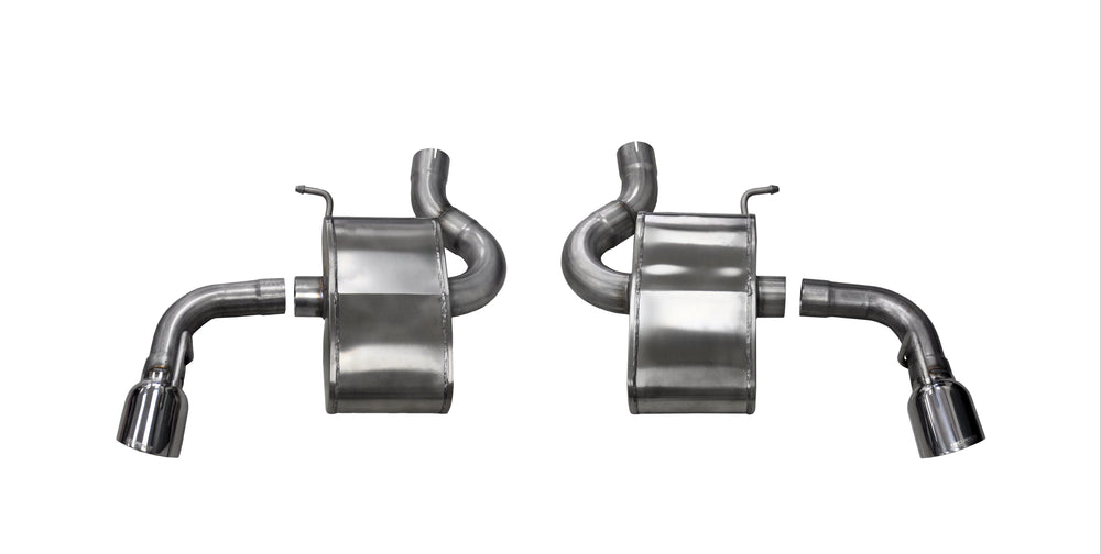 CORSA Performance polished axle-back exhaust