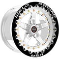 Weld Weldstar 15x8 / 5x4.5 BP / 5.5in. BS Black Wheel - Black Single Beadlock MT