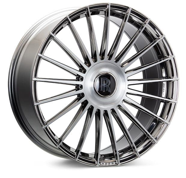 Vossen HF-8 24x10 - 5x130 - ET15 - Deep Face - 84.1 - EMC Polished / Brushed Wheel