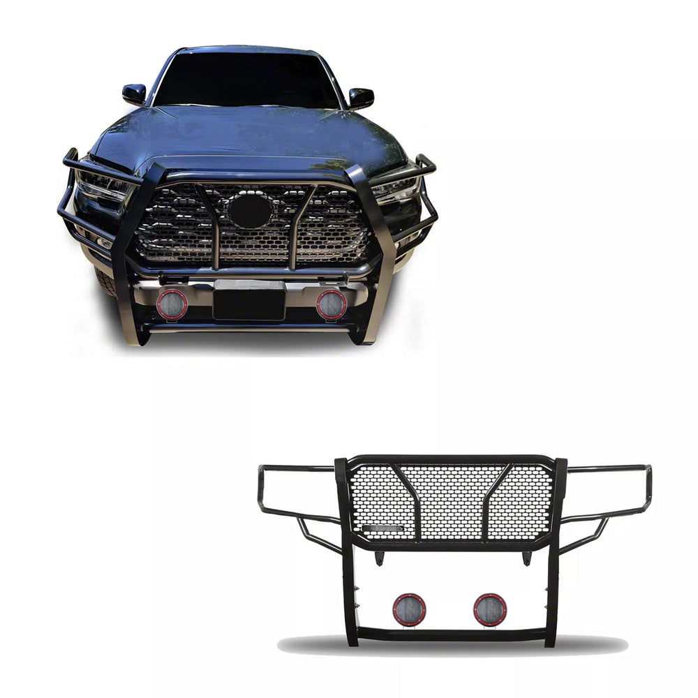 BLK RUGGED HD GRILLE GUARD KIT