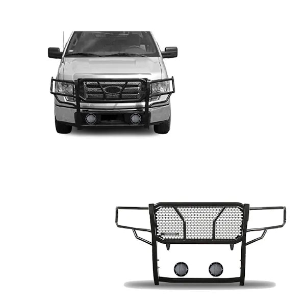 BLK RUGGED HD GRILLE GUARD KIT
