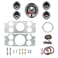 AutoMeter American Muscle 60-63 Chevy Truck Billet Panel/Gauge Kit - 3-3/8in. (x1) & 2-1/16in. (x4)