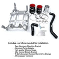 GM 3.0L DURAMAX LM2/LZ0 INTERCOOLER KIT AIR TO WATER BLUE / BRUSHED F