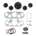AutoMeter Chrono Chrome 62-65 Chevy NOVA Billet Panel/Gauge Kit - 3-3/8in. (x1) & 2-1/16in. (x4)